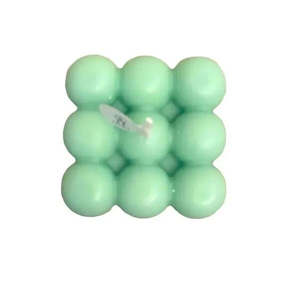 Bubble Candle Cube Soy Wax Sage Home Decor Aesthetic Candles Aesthetic - Picture 4 of 7